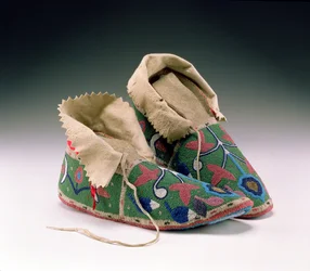 Moccasins, Eastern Sioux